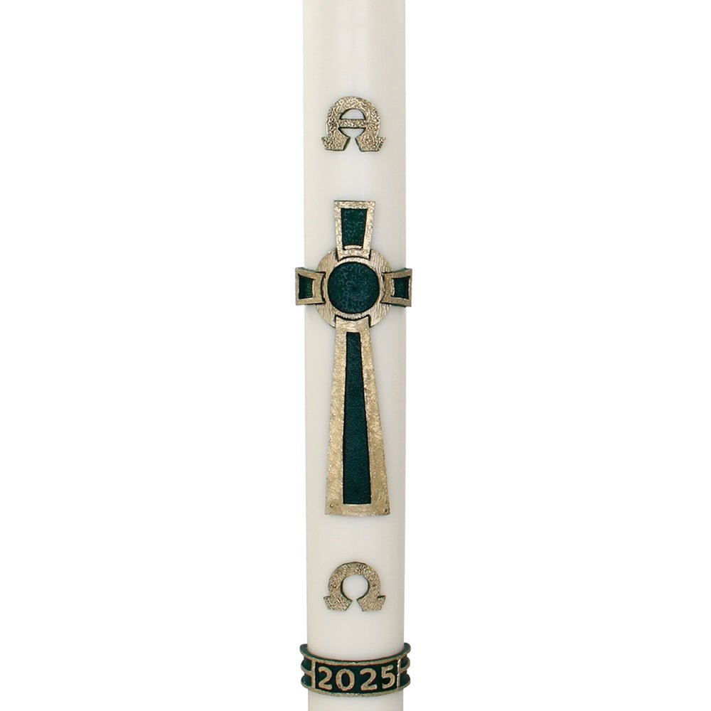 Wax Relief - Green 'Circle Cross' - Vanpoulles