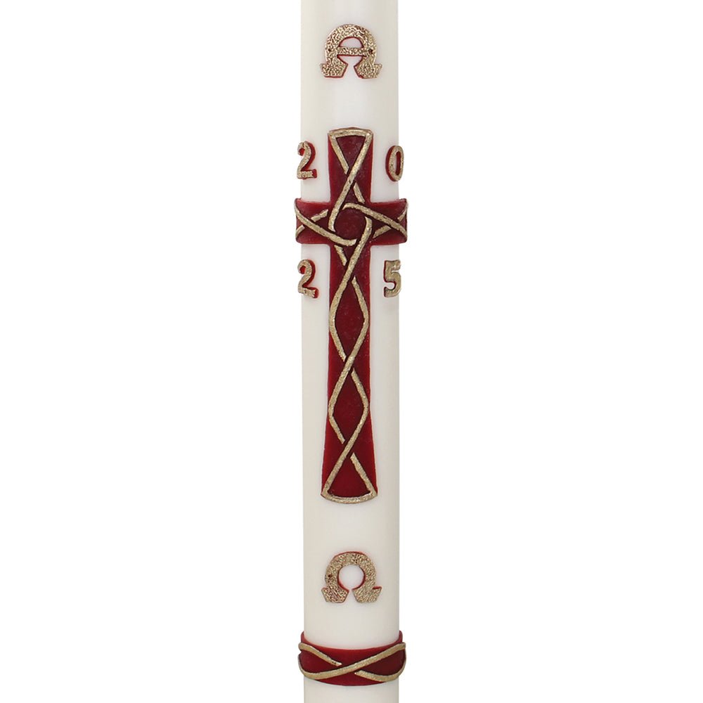 Wax Relief - Red 'Celtic Cross' - Vanpoulles