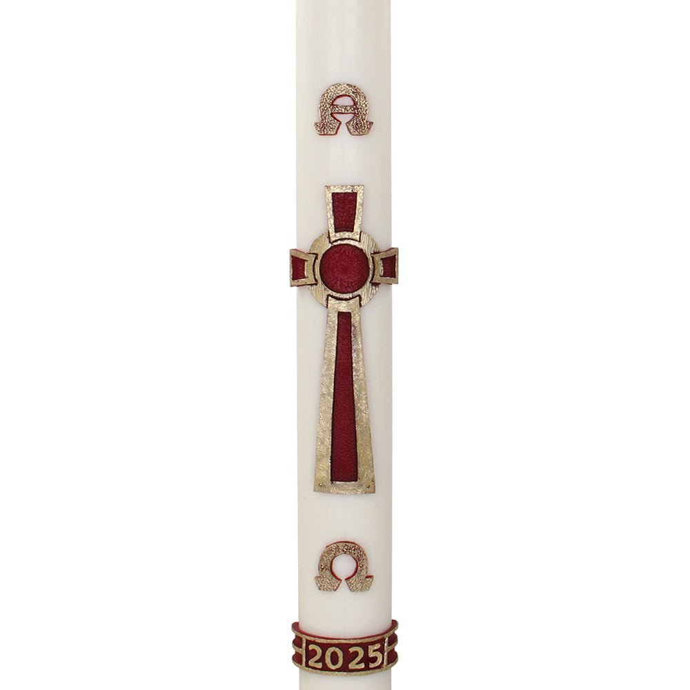 Wax Relief - Red 'Circle Cross' - Vanpoulles
