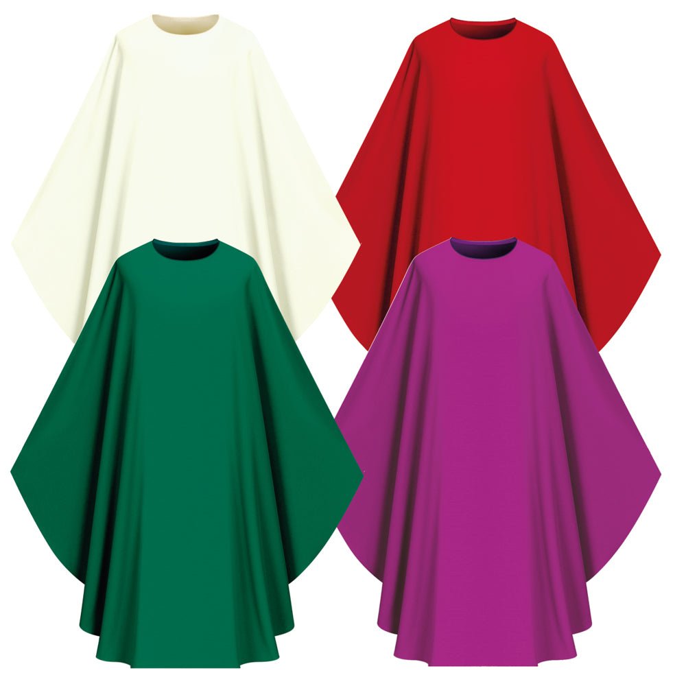 Assisi Collection - Plain Elias Chasuble - Vanpoulles