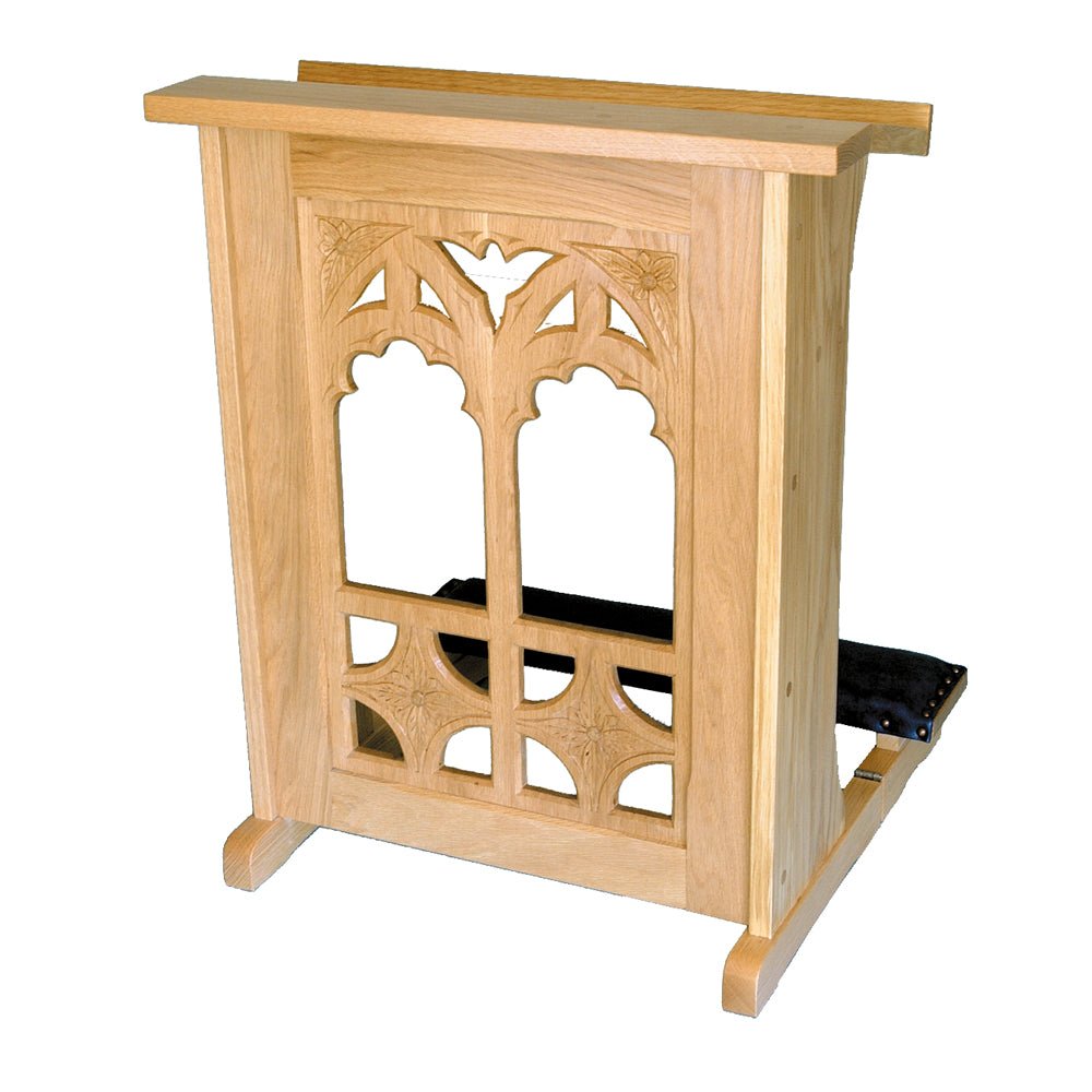 Carved Oak Priedieu - Vanpoulles