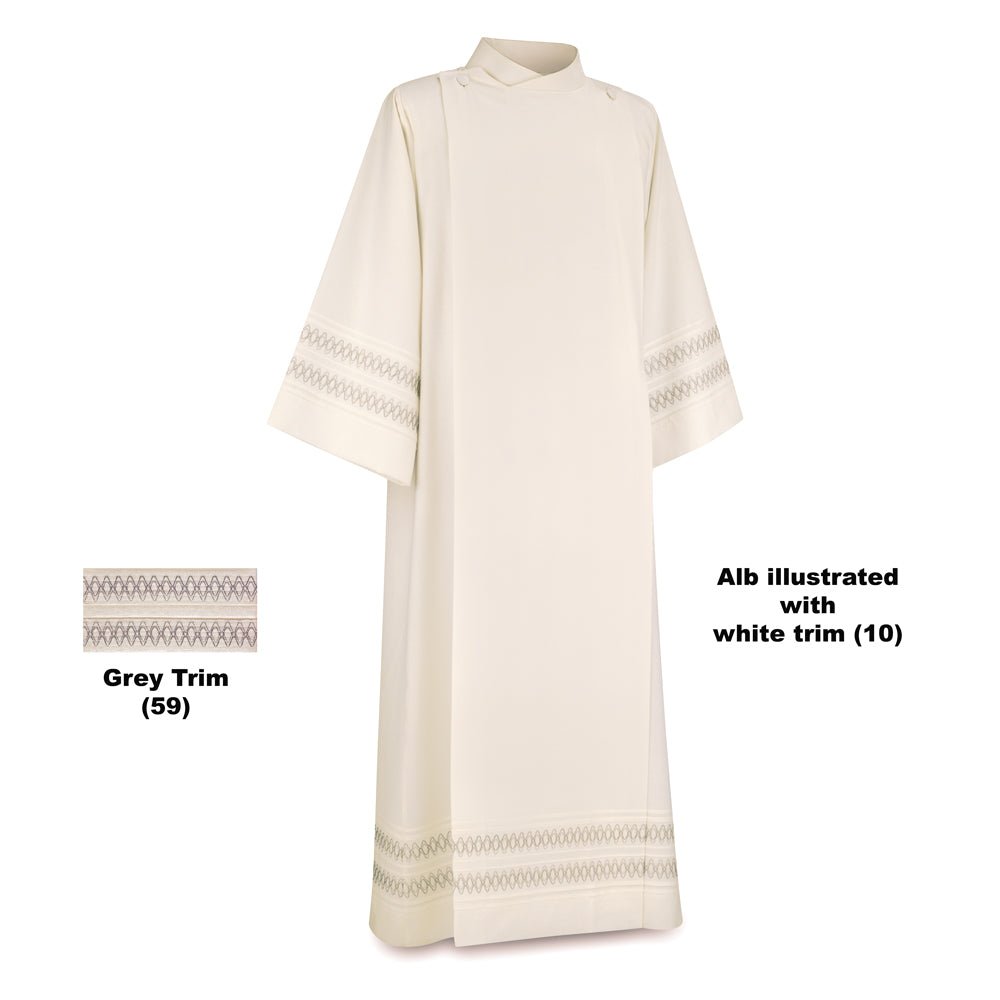 Cassock Alb in Greco - Slabbinck - Vanpoulles