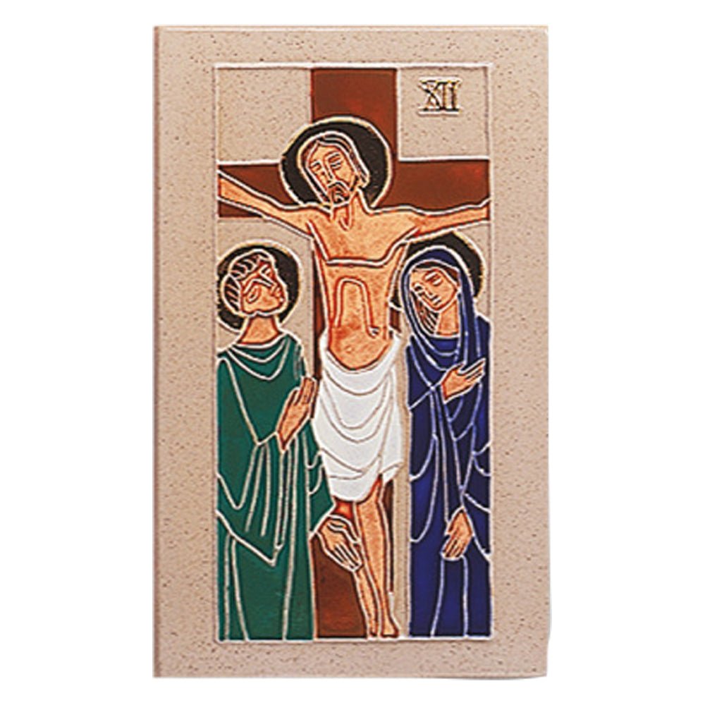 Clay Stations of the Cross - Coloured Finish - Vanpoulles