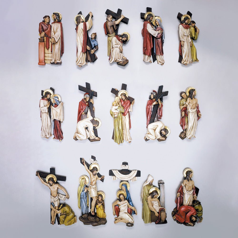 Glassfibre Stations - Coloured Finish (12" Standing Figures) - Vanpoulles