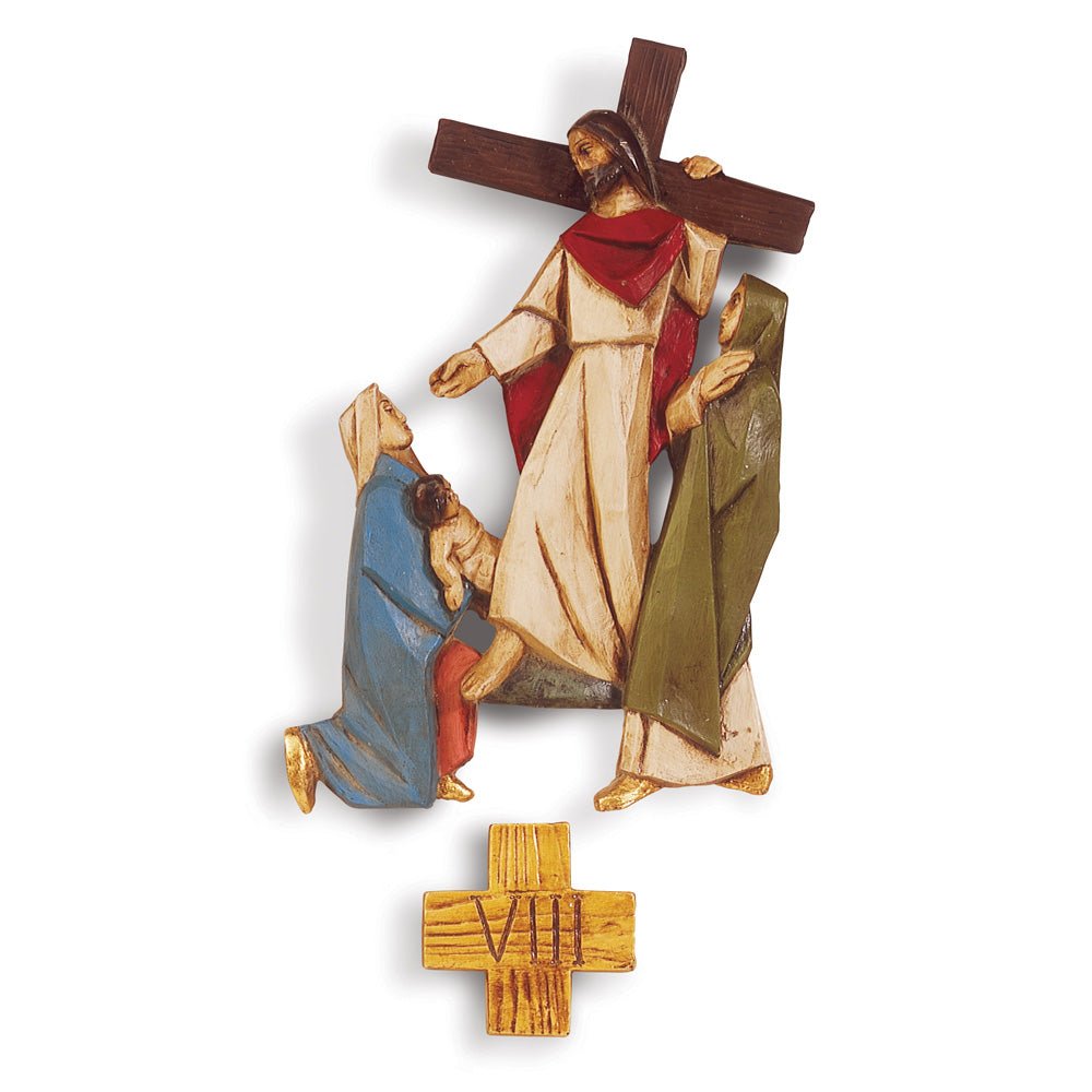 Glassfibre Stations - Coloured Finish (8" Standing Figures) - Vanpoulles