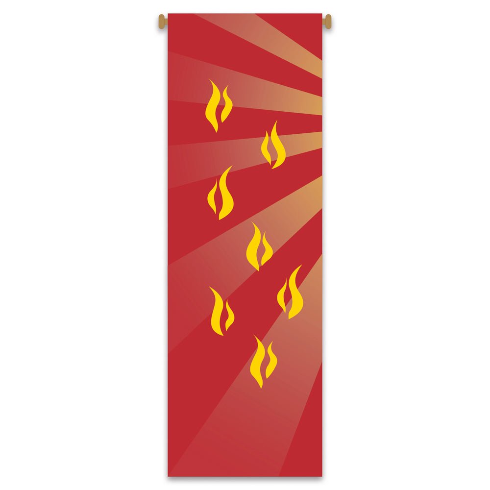 Large Inside Banner - Flames - Vanpoulles