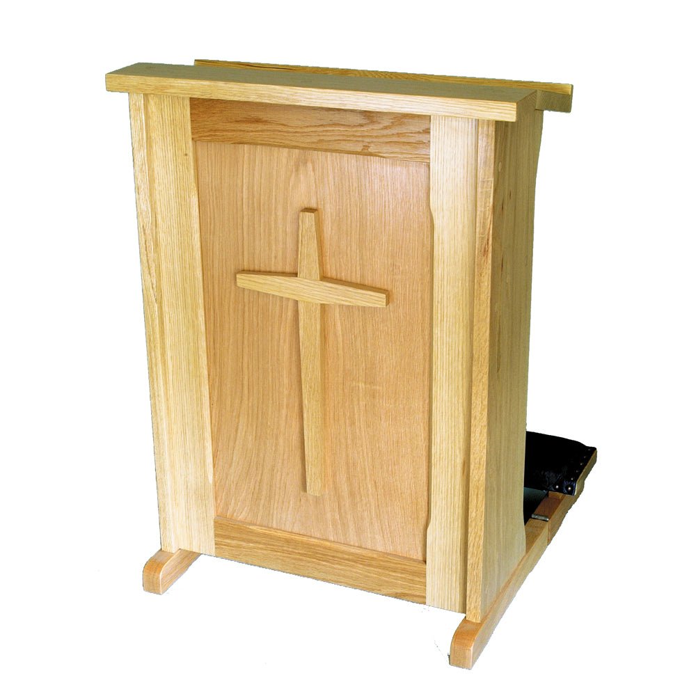 Oak Panelled Priedieu - Vanpoulles