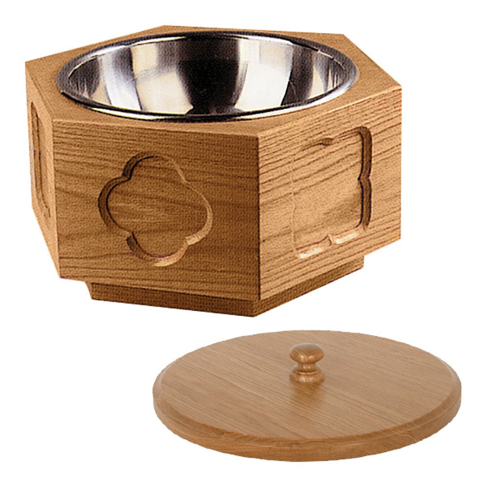 Oak Table Font with Lid - Vanpoulles
