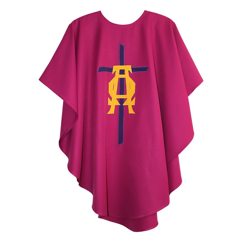 Alpha Omega Cross Chasuble - Secondhand – Vanpoulles
