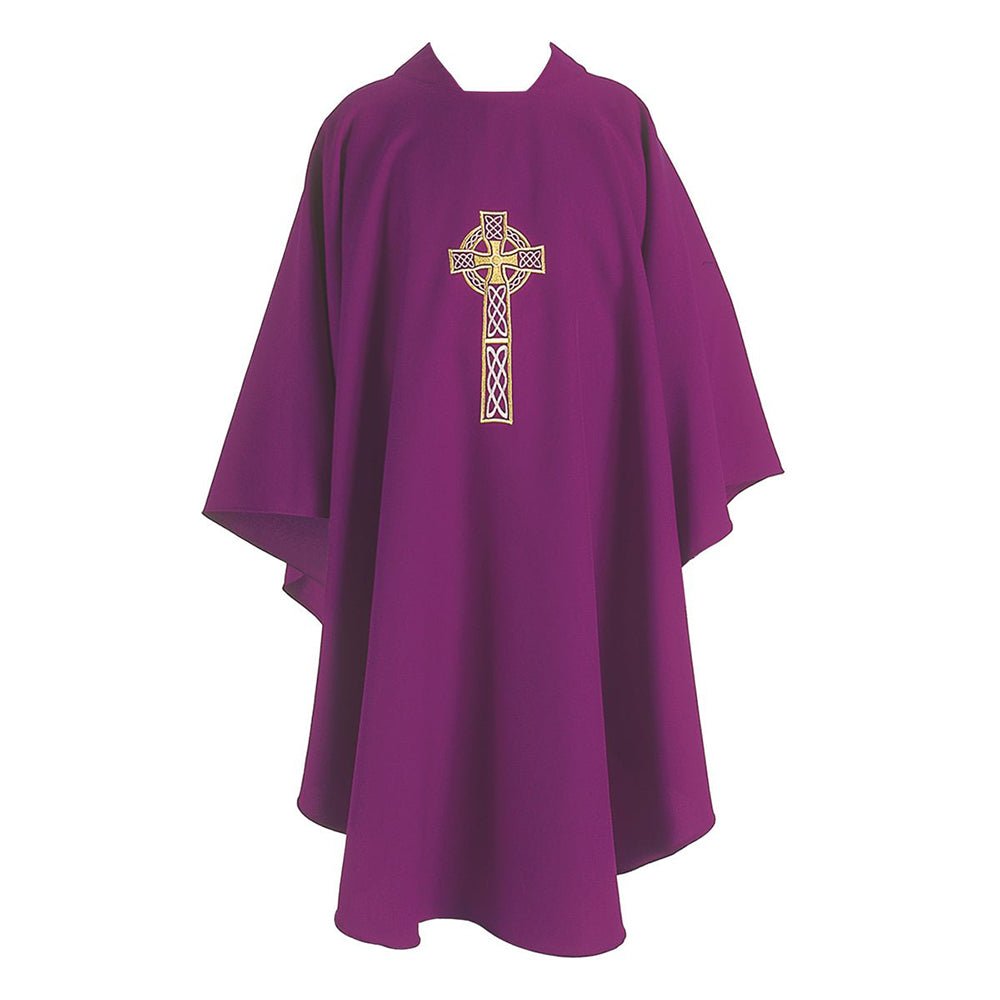 Celtic Cross Embroidery Chasubles - Vanpoulles