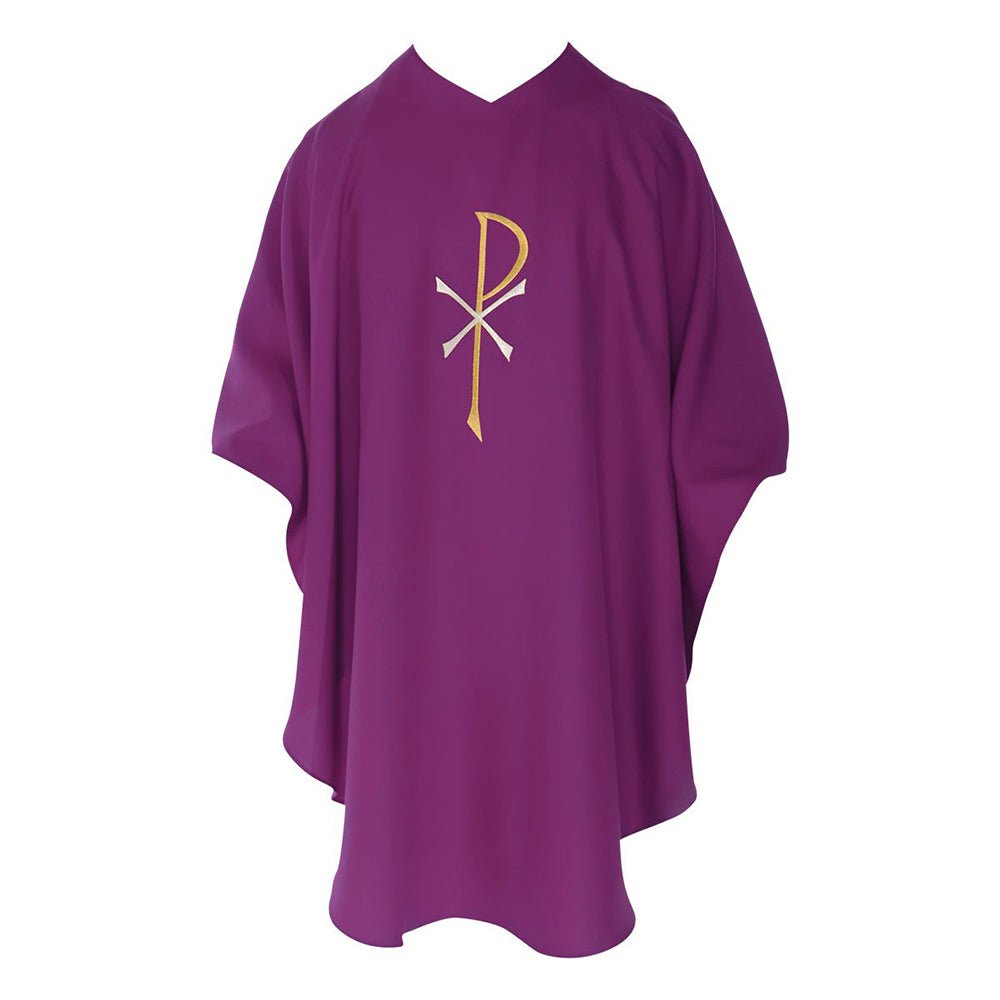 Chi - Rho Embroidery Chasubles - Vanpoulles