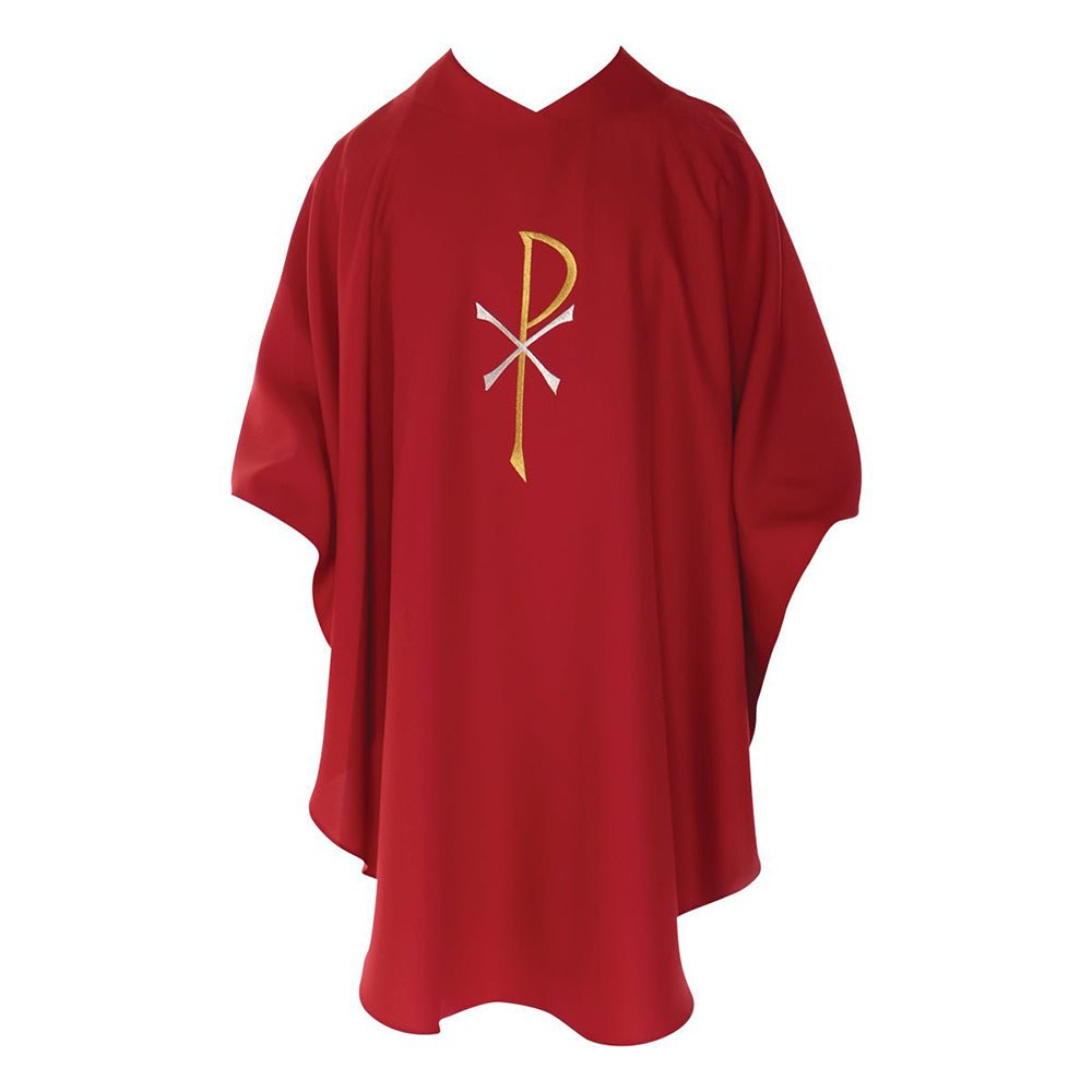 Chi - Rho Embroidery Chasubles - Vanpoulles