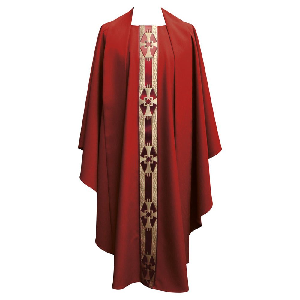 Cross Orphrey Panel Chasubles - Vanpoulles