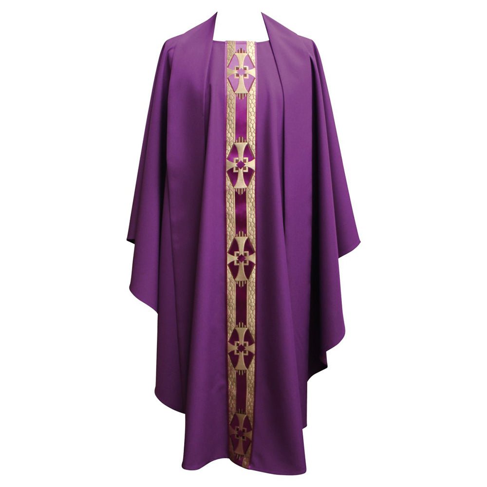 Cross Orphrey Panel Chasubles - Vanpoulles