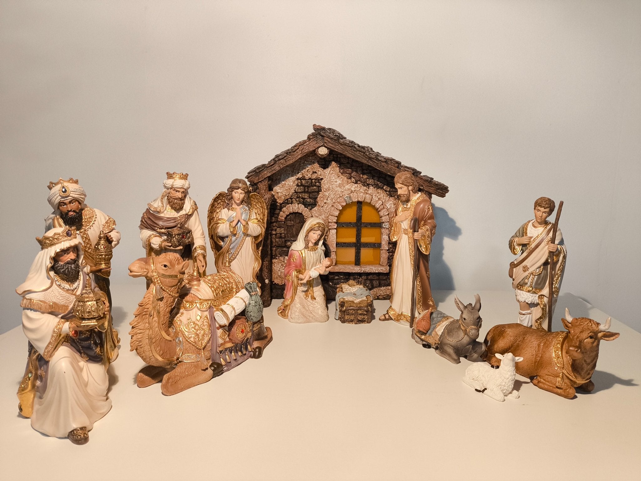 Nativity Set - 13 figures - Vanpoulles