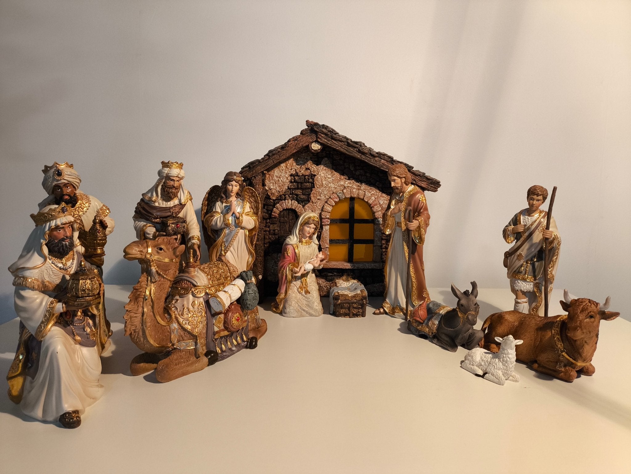 Nativity Set - 13 figures - Vanpoulles
