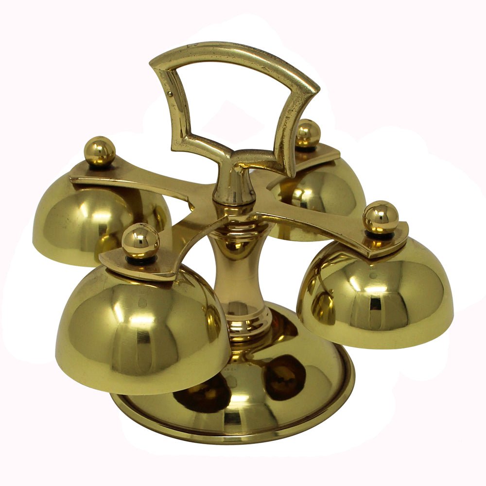 4 Chime Brass Bell - Vanpoulles