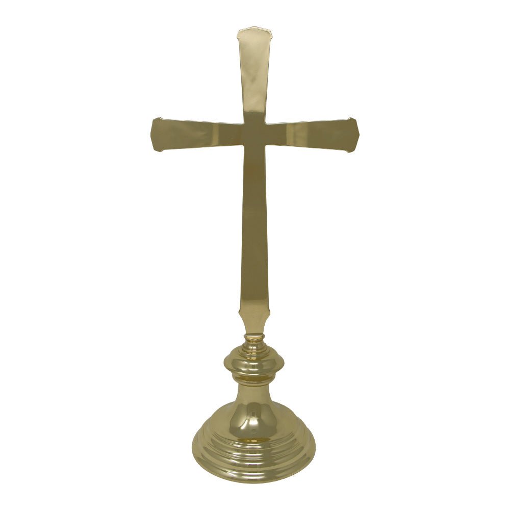 Brass Standing Cross - Vanpoulles