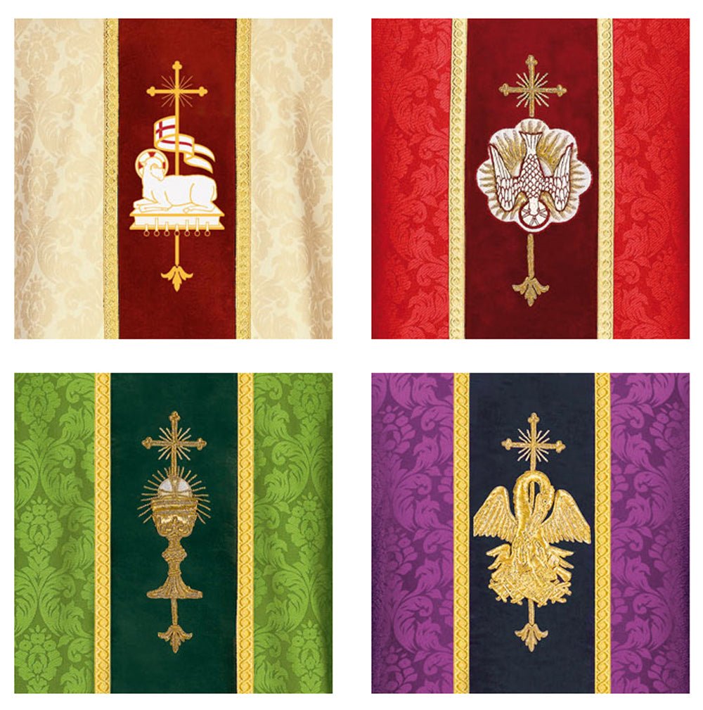 Chasubles in Tassilo Damask - Vanpoulles