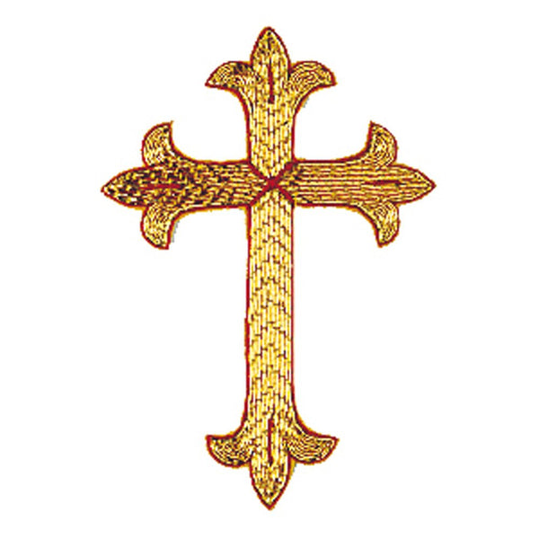 Embroded Cross Hand Embroidered Crosses - 4.1/2