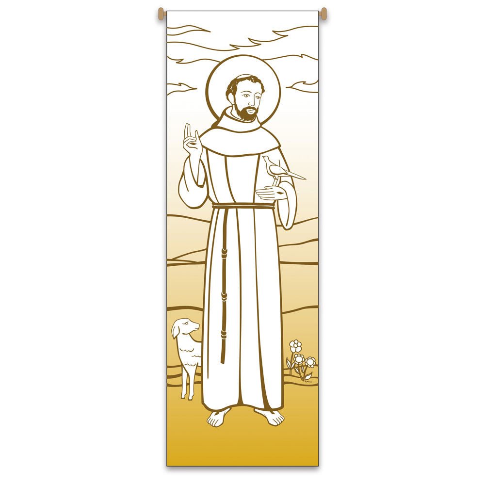 Large Inside Banner - St. Francis of Assisi - Vanpoulles