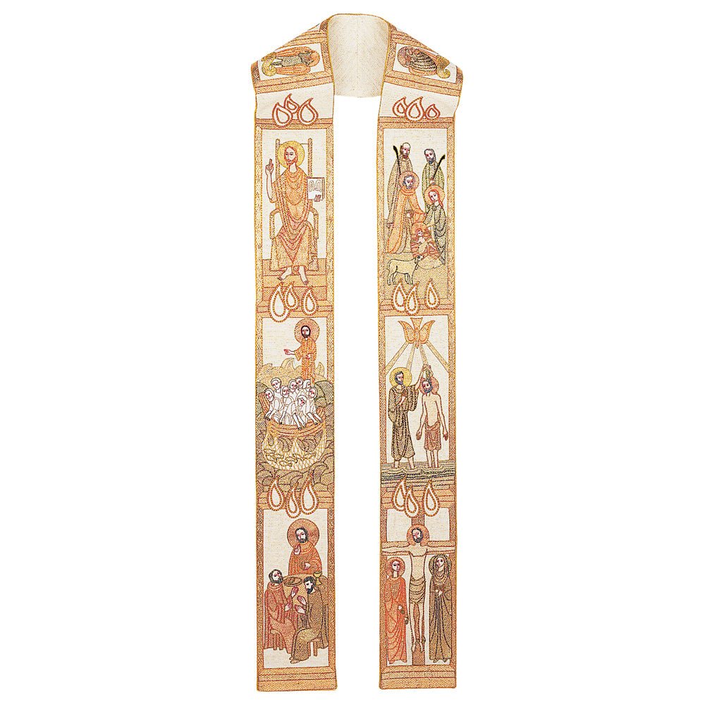 'Life of Christ' Overlay Stole - Vanpoulles
