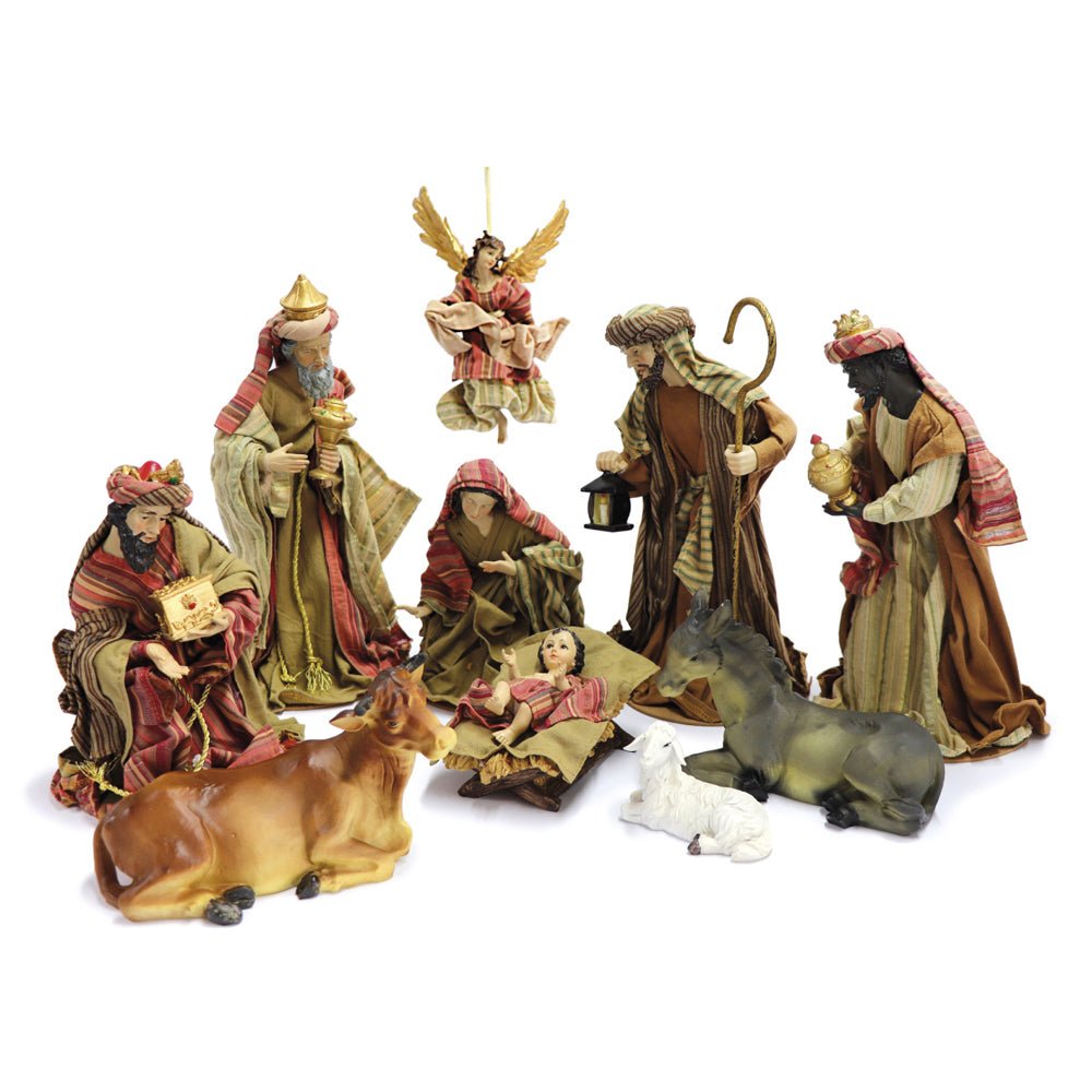 Nativity Set - 11.3/4" figures - Vanpoulles