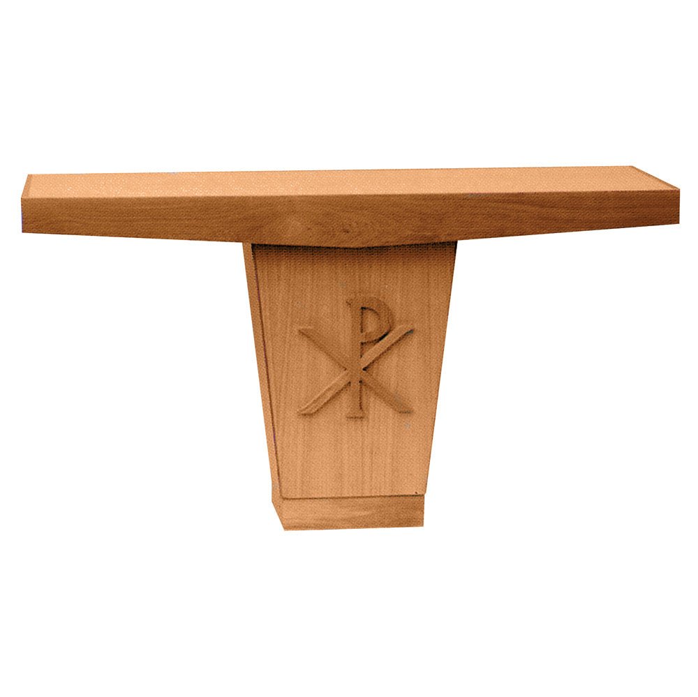 Oak Altar with applied PX design - Vanpoulles