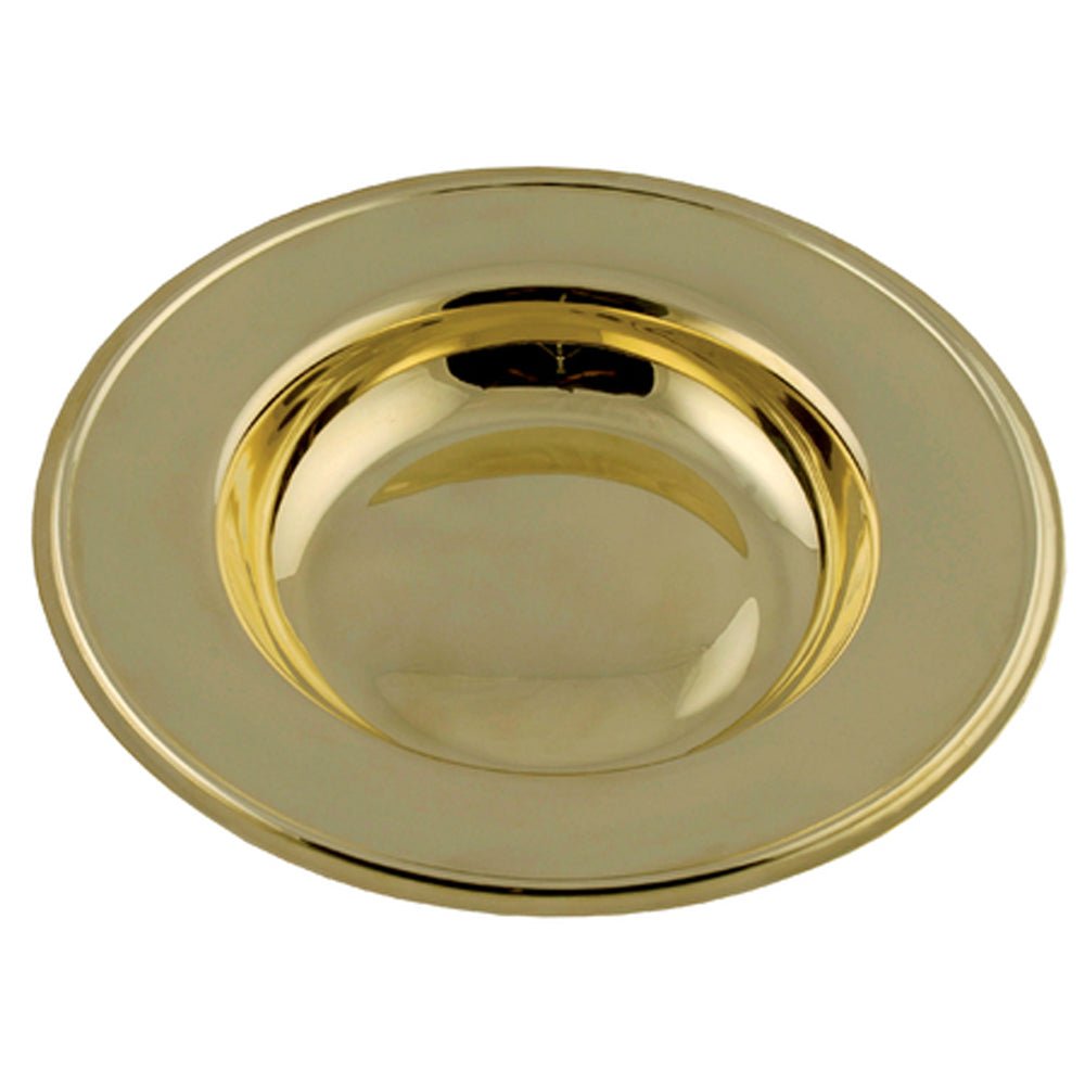 Plain Brass Alms Dish - Vanpoulles