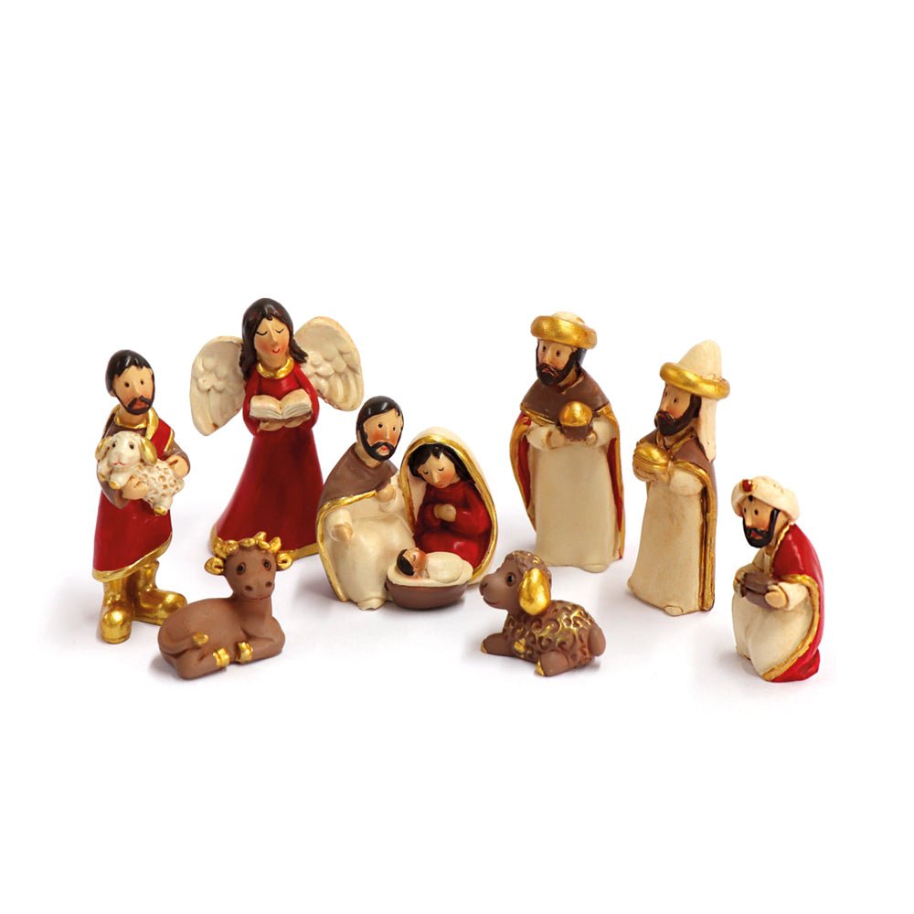 Small Nativity Set - 2.3/8" figures - Vanpoulles