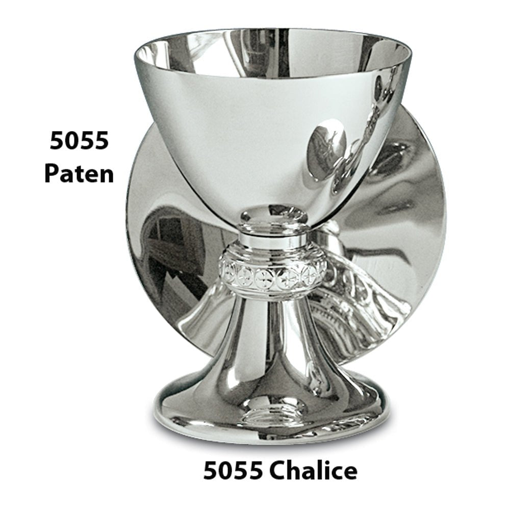 Stainless Steel Chalice and (optional) Paten - Vanpoulles