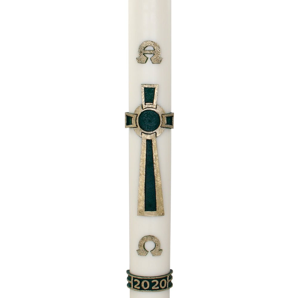 paschal candle wax relief